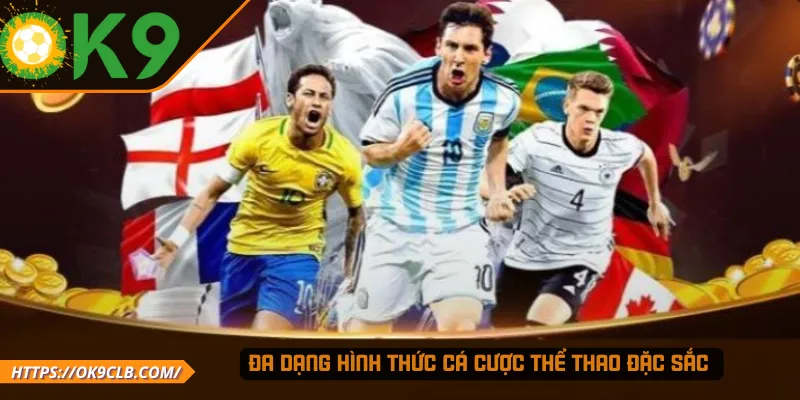 Đa dạng hình thức cá cược thể thao đặc sắc