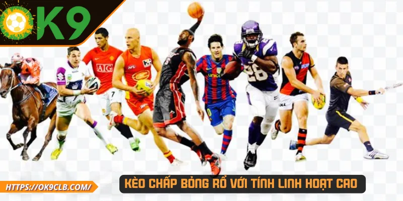Kèo chấp bỏng rổ với tính linh hoạt cao